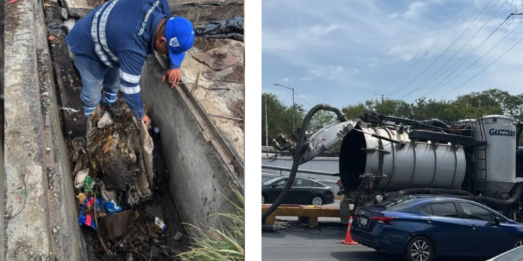 Refuerzan Limpieza De Rejillas Ante Lluvias