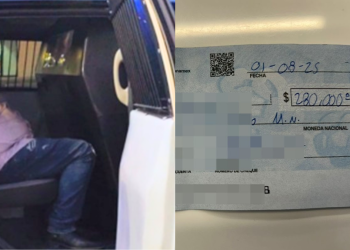 Detienen A Joven Por Intentar Cobrar Cheque Robado En Monterrey