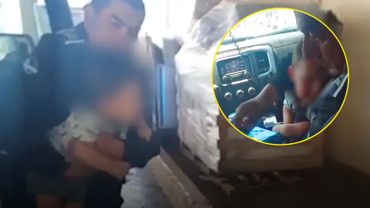Policia-de-Monterrey-salva-a-bebe-de-10-meses-que-se-estaba-atragantando