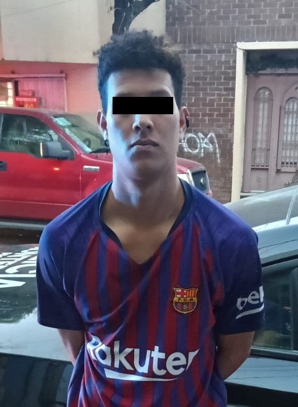 Violencia a pareja, detenido, estrategia escudo, policía de monterrey, seguridad, centro de monterrey