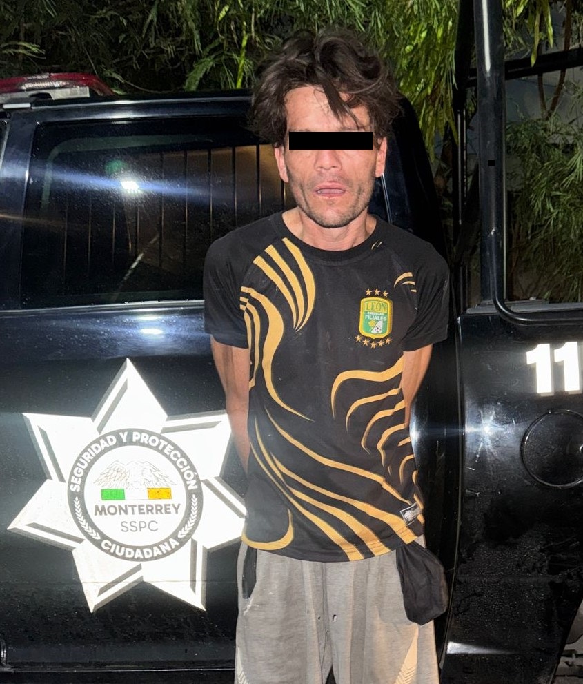 colonia Bella Vista, Policía de Monterrey, estrategia Escudo, robo a persona, mariguana