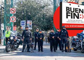 operativo-de-seguridad-Buen-Fin-Policía-de-Monterrey-centros-comerciales-estrategia-Escudo-vigilancia-municipal