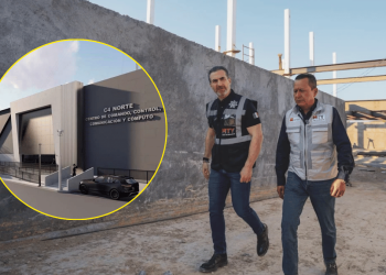 Continúan en buen tiempo las obras del C4 norte y sur en Monterrey