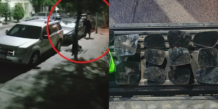 robo-de-espejos-policía-atiende-robo-de-espejos-autopartes-en-flagrancia-aseguran-autopartes-robadas