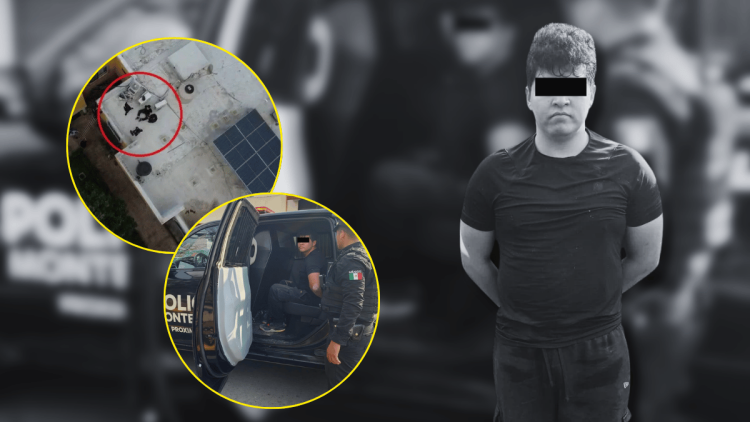 Gracias a drones en Monterrey detienen a sospechoso