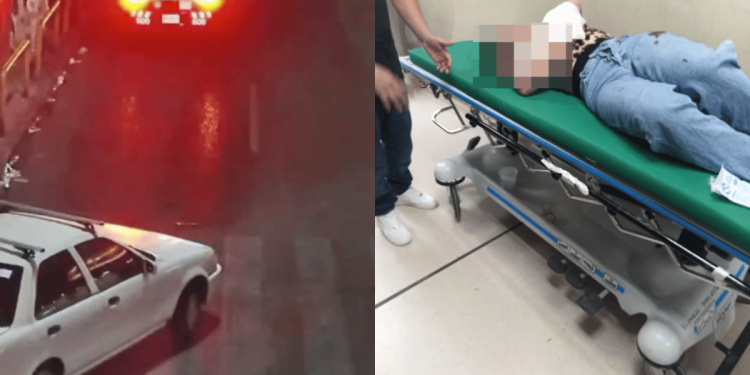 tránsito de monterrey escolta a joven por emergencia medica