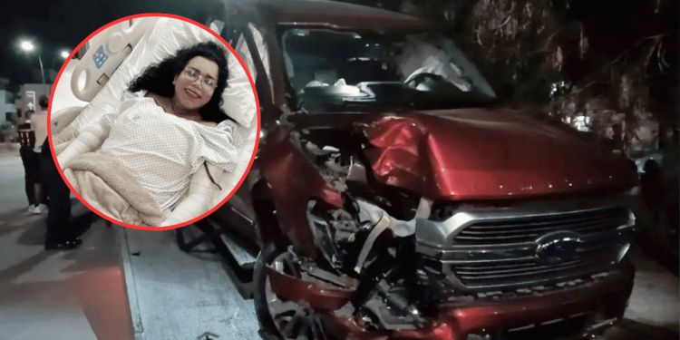 Accidente de Paola Suárez