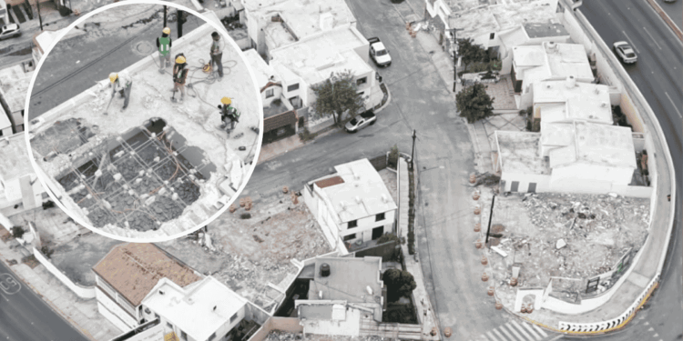 demolición de casas en Llave de Oro